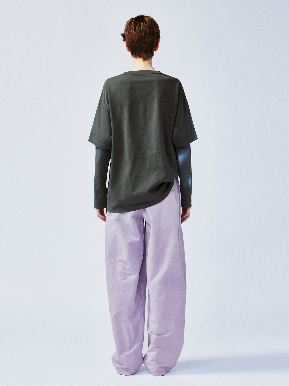 Dreamy halo cat layered T-shirt