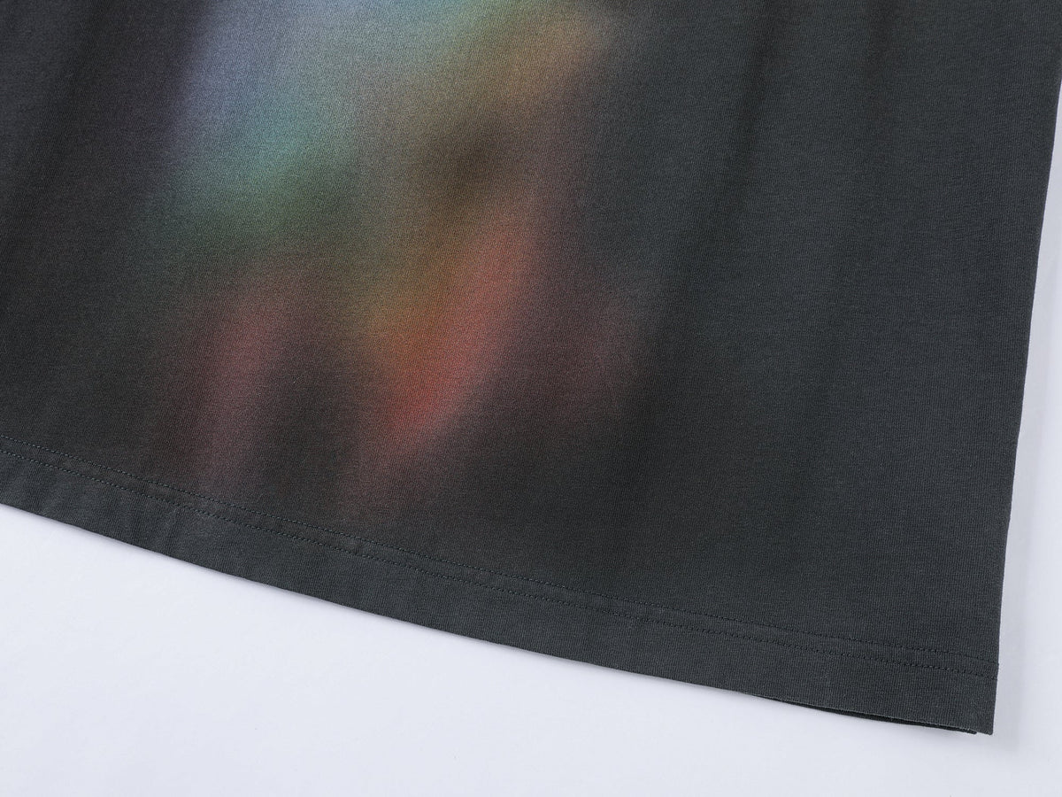 Dreamy halo cat layered T-shirt