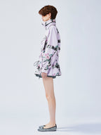 Rose tree pattern camo bow functional jacket
