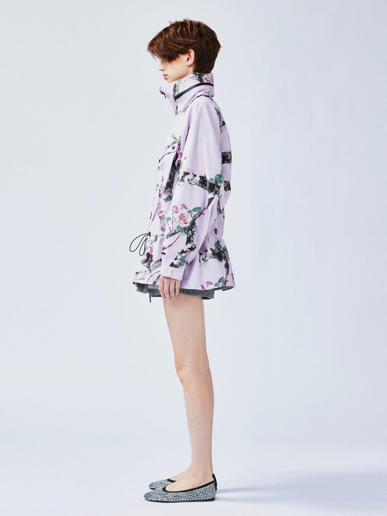 Rose tree pattern camo bow functional jacket