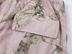 Rose tree pattern camo cargo pants