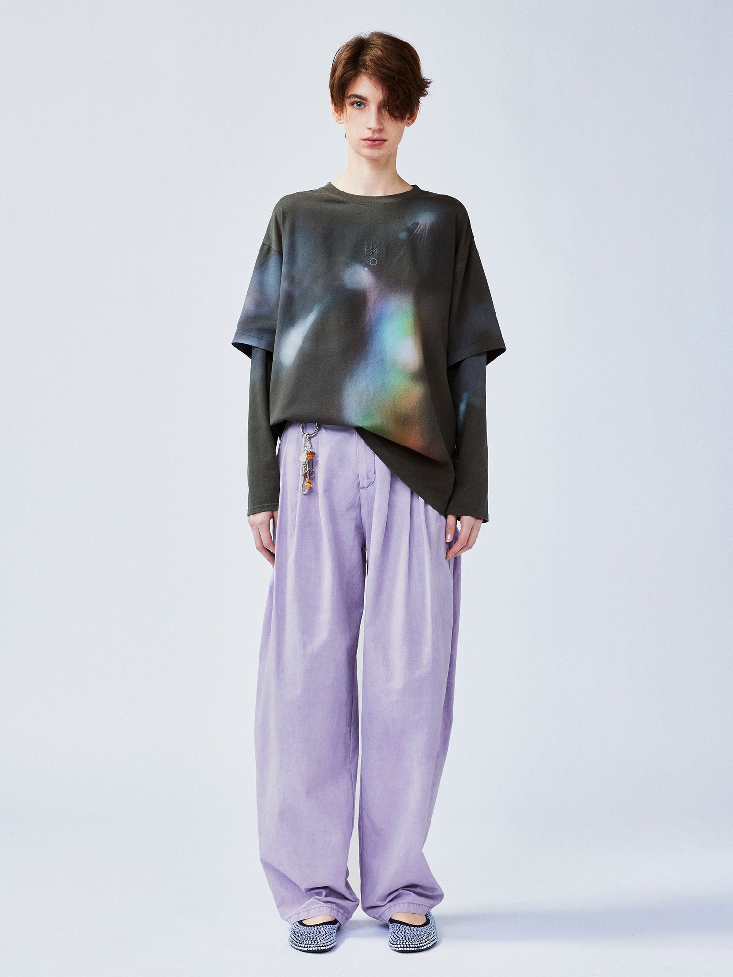 Youthful romantic prince pants