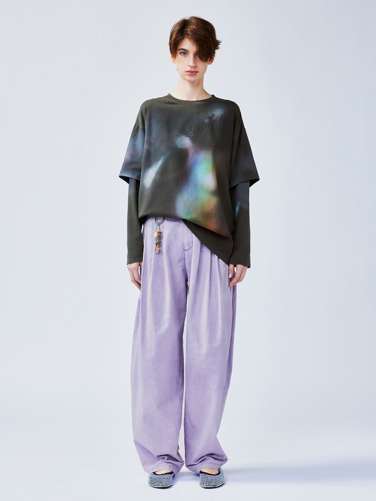Youthful romantic prince pants