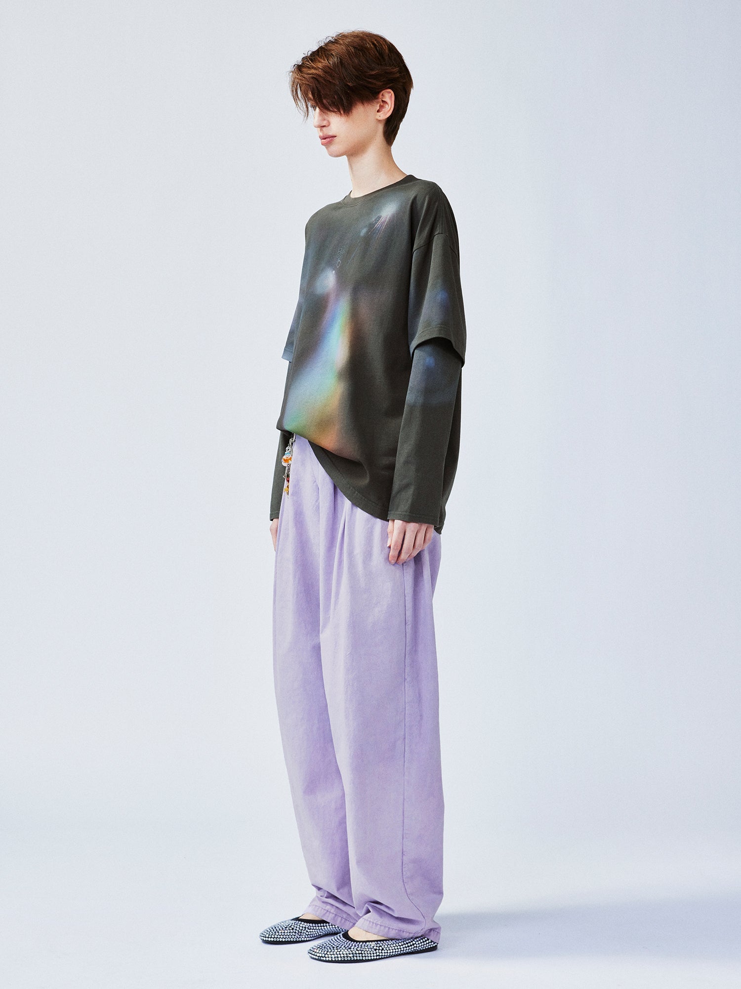 Youthful romantic prince pants