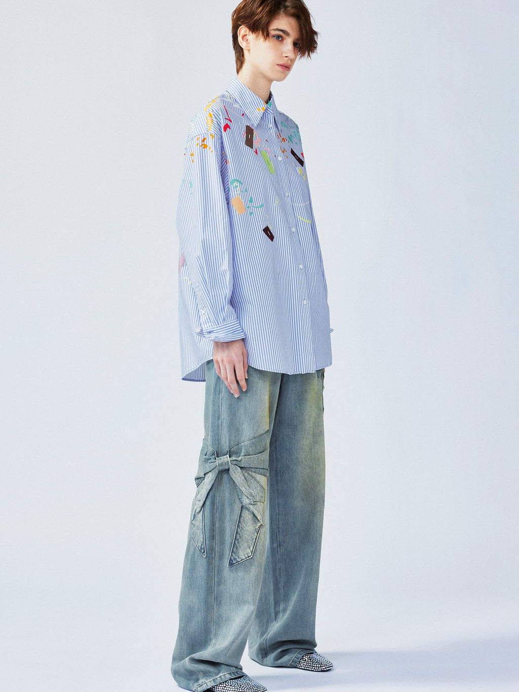 Bow jeans