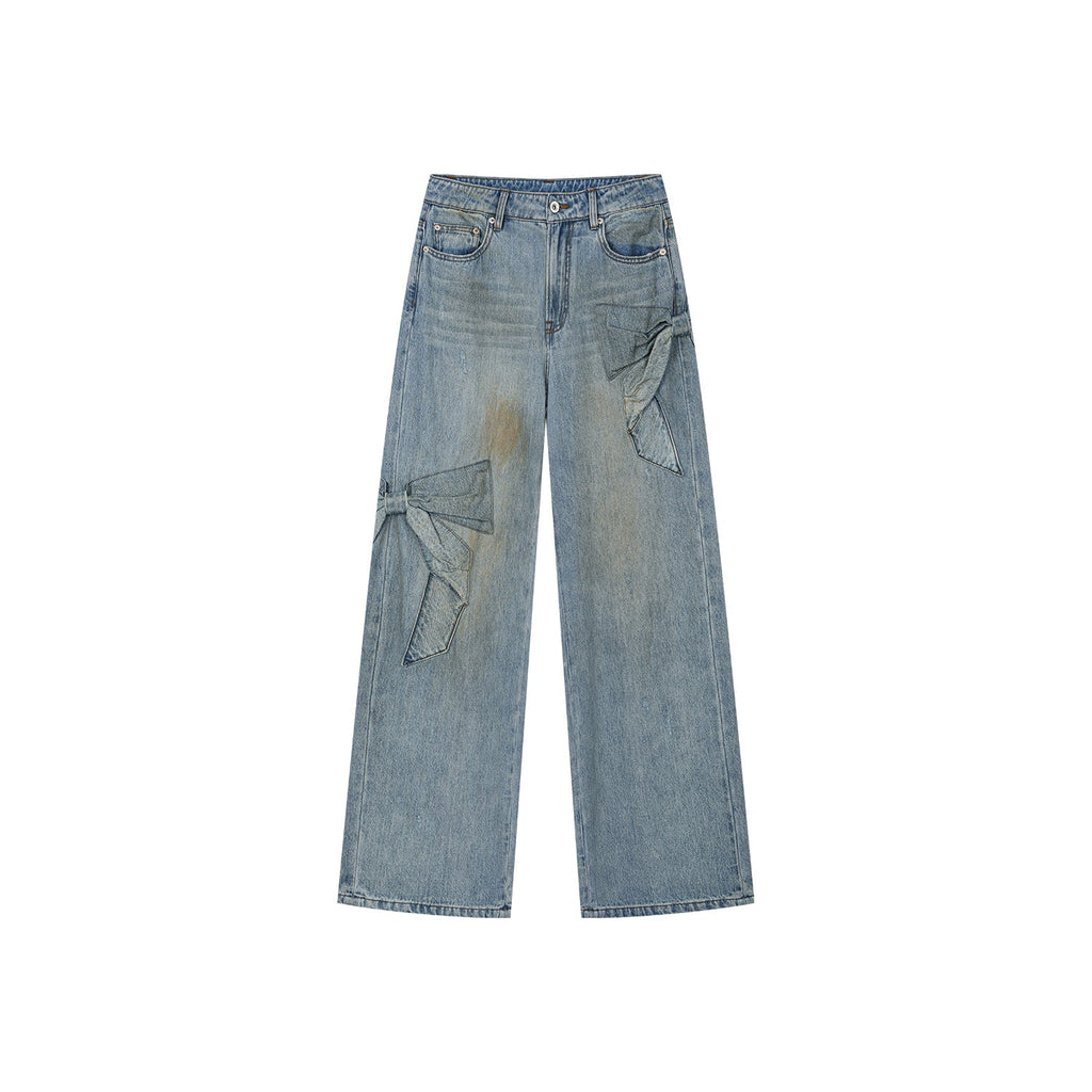 Bow jeans