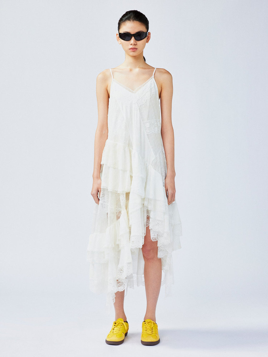 Lace slip dress