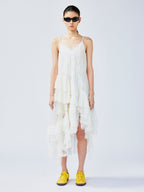 Lace slip dress