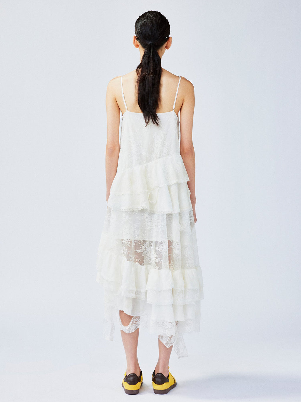Lace slip dress