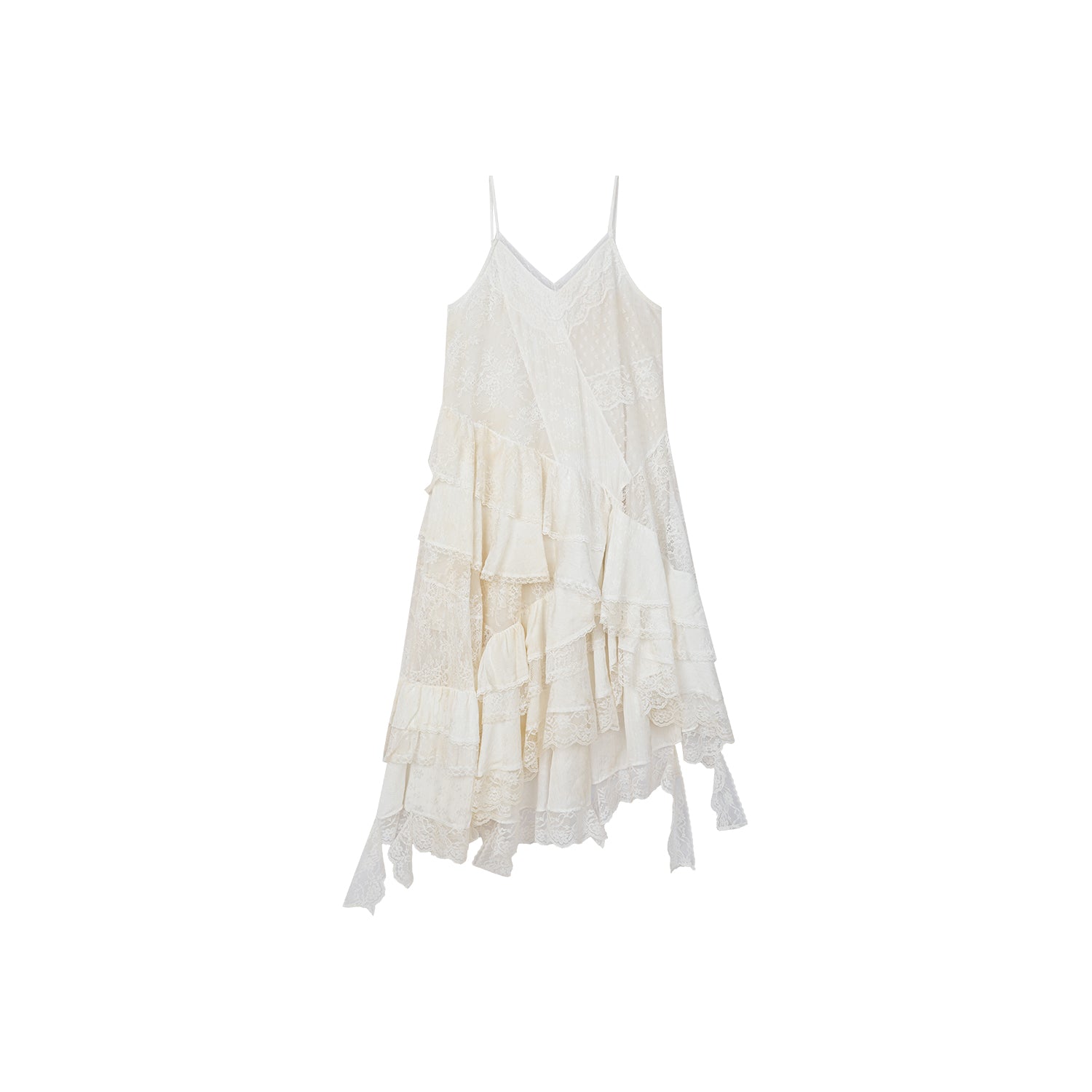 Lace slip dress