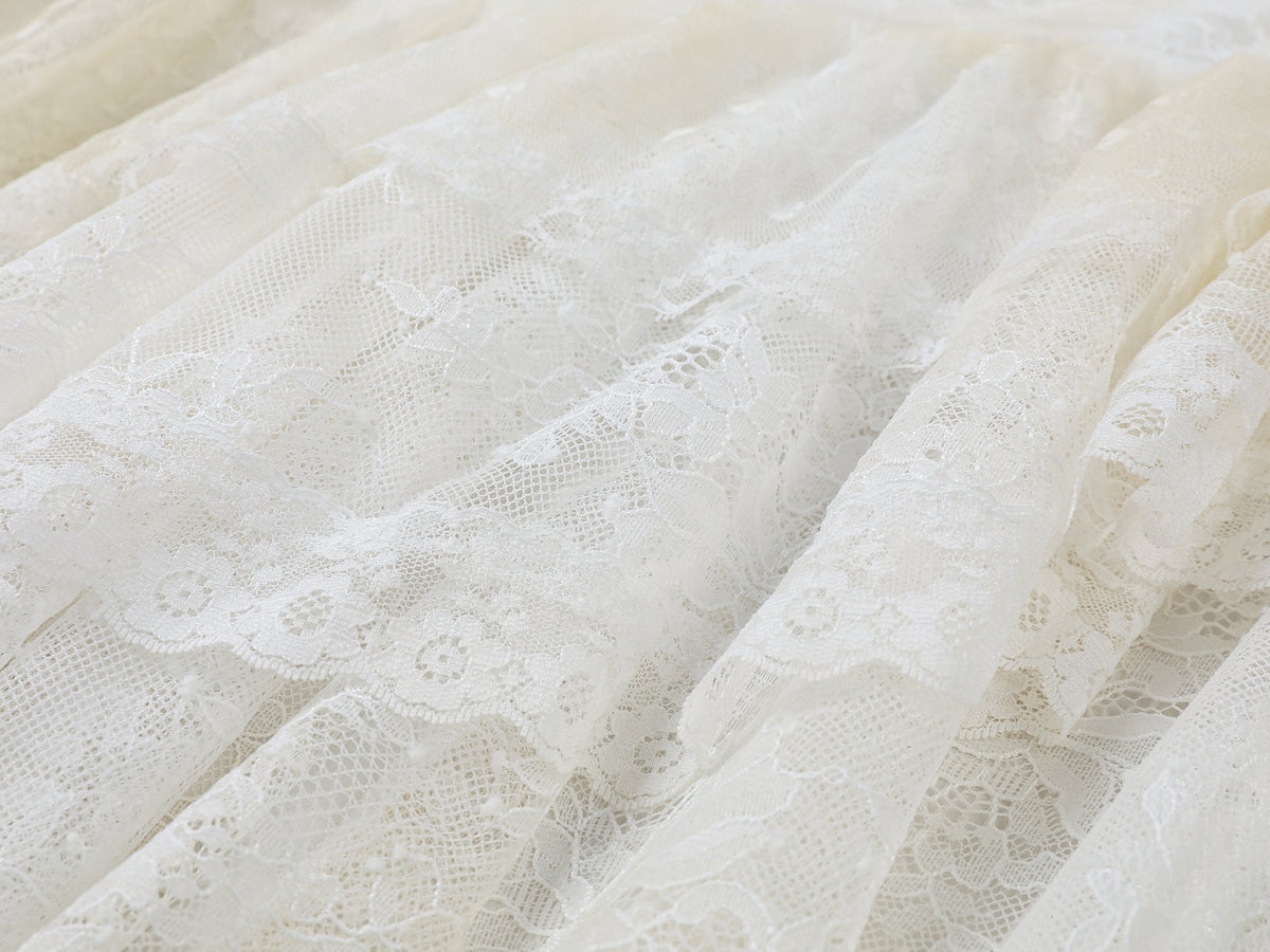 Lace cake skirt