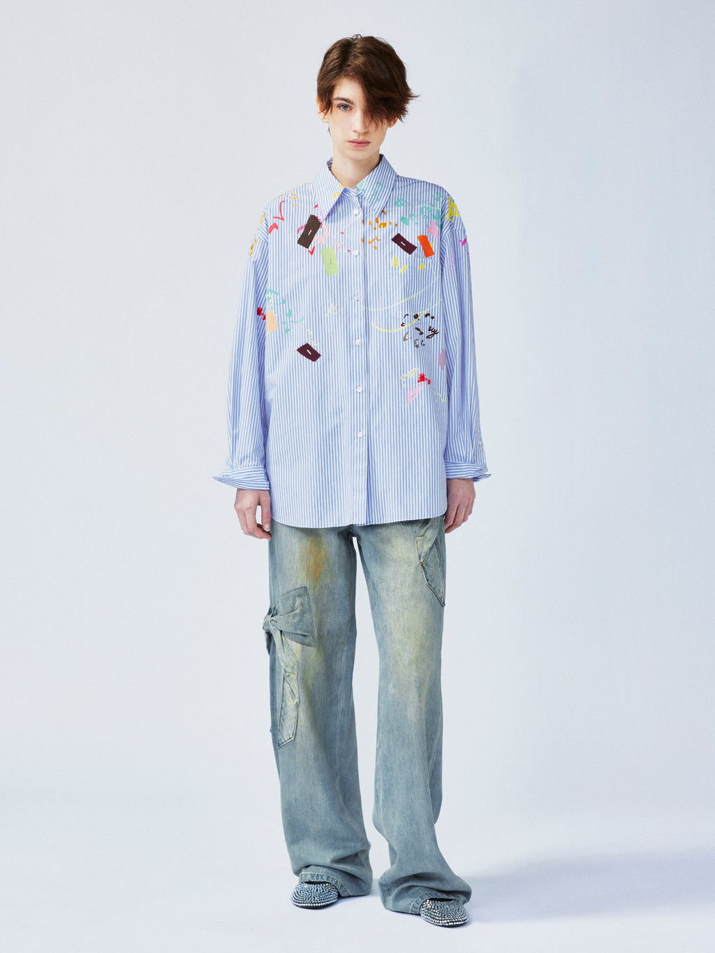 Artistic and free-spirited shirt
