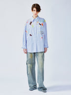 Artistic and free-spirited shirt
