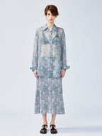 Romantic wallpaper floral shirt