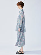 Romantic wallpaper floral shirt