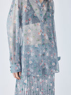 Romantic wallpaper floral shirt