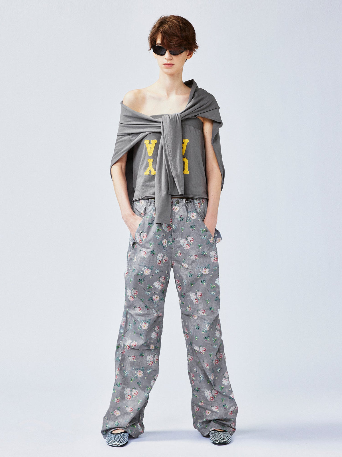 Strapless hoodie shrug