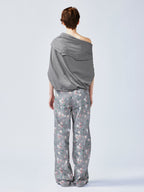 Strapless hoodie shrug