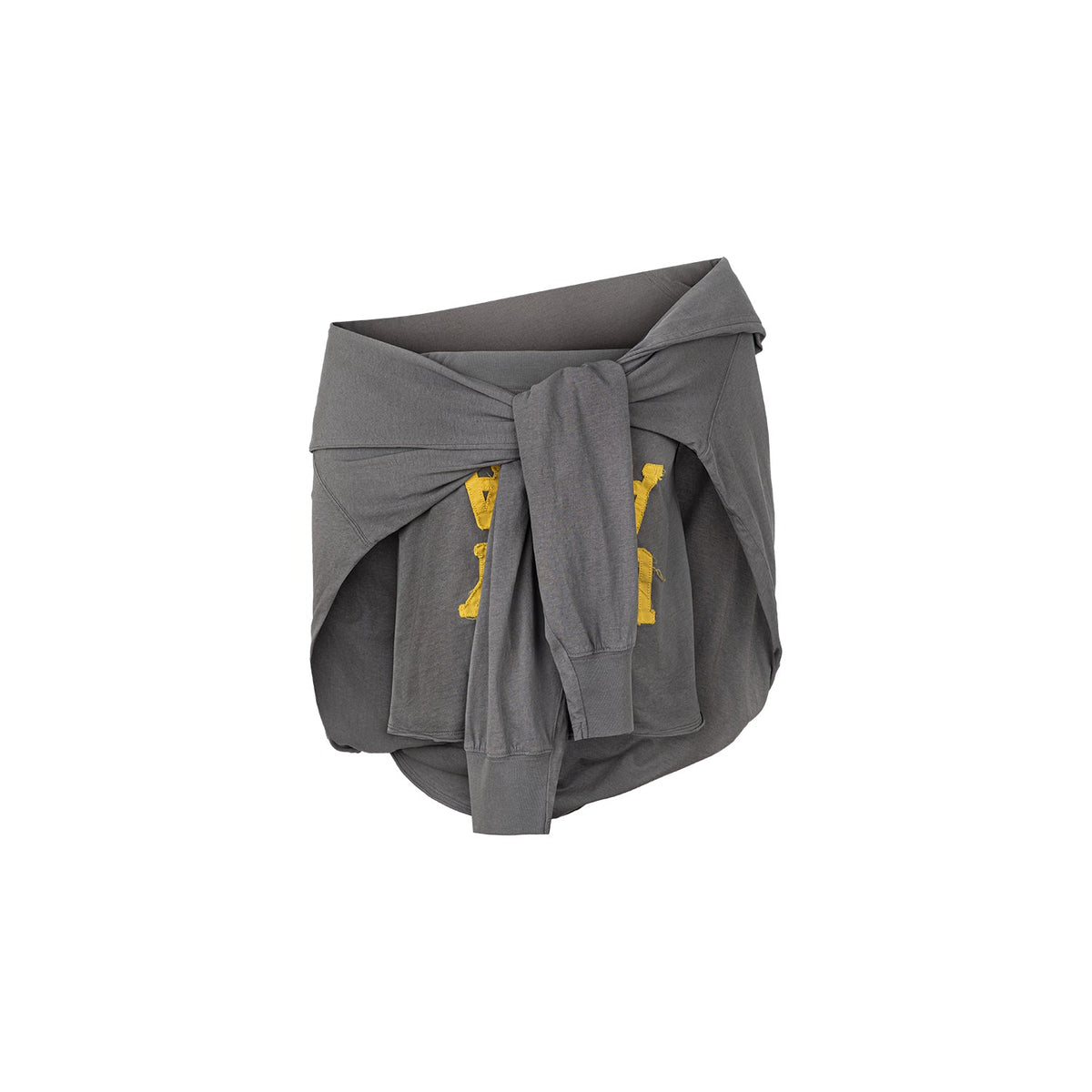 Strapless hoodie shrug