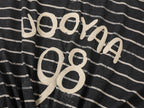 Twisted knot striped T-shirt