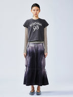 Hand-drawn style "98" UOOYAA logo genuine two-piece T-shirt