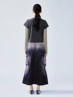 Hand-drawn style "98" UOOYAA logo genuine two-piece T-shirt