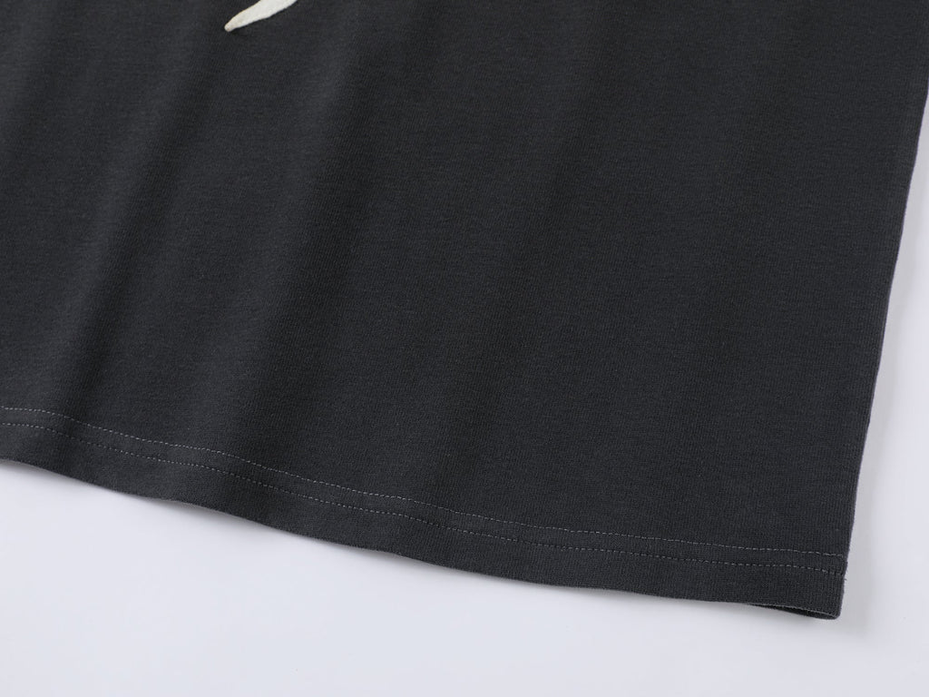 Hand-drawn style "98" UOOYAA logo genuine two-piece T-shirt