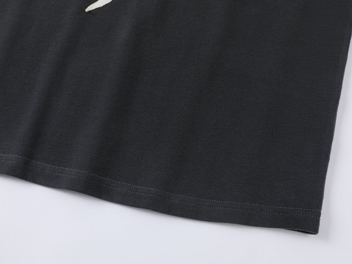 Hand-drawn style "98" UOOYAA logo genuine two-piece T-shirt