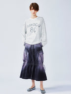 Inside-Out sailor stripe T-shirt