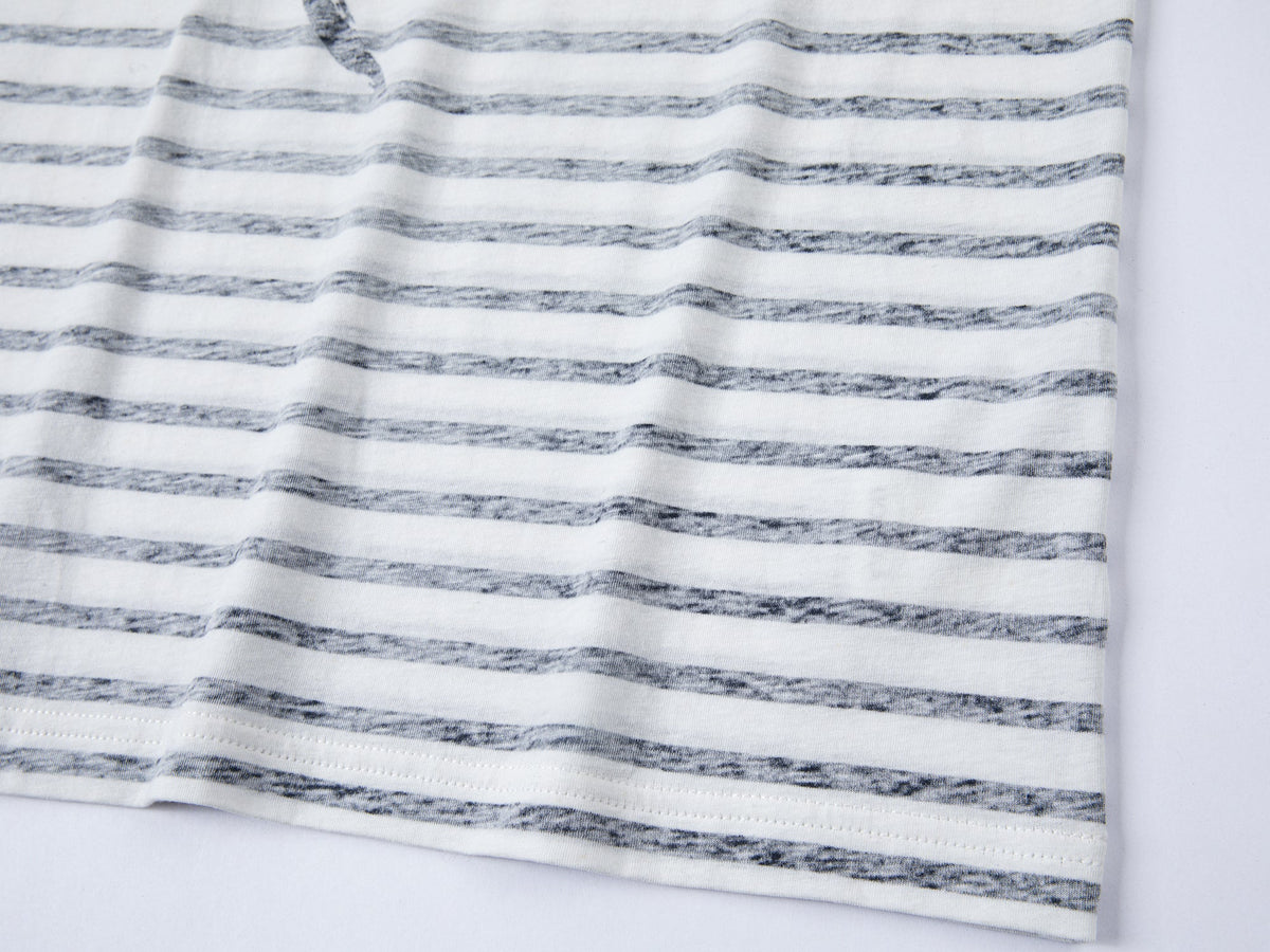 Inside-Out sailor stripe T-shirt