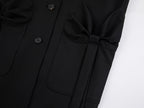 Satin jacquard sports jacket