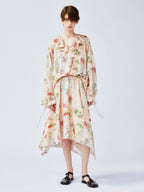A dress that mimics a top tucked into a skirt
