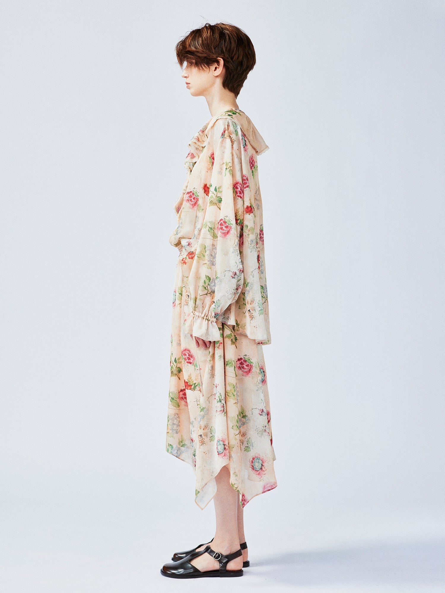 A dress that mimics a top tucked into a skirt