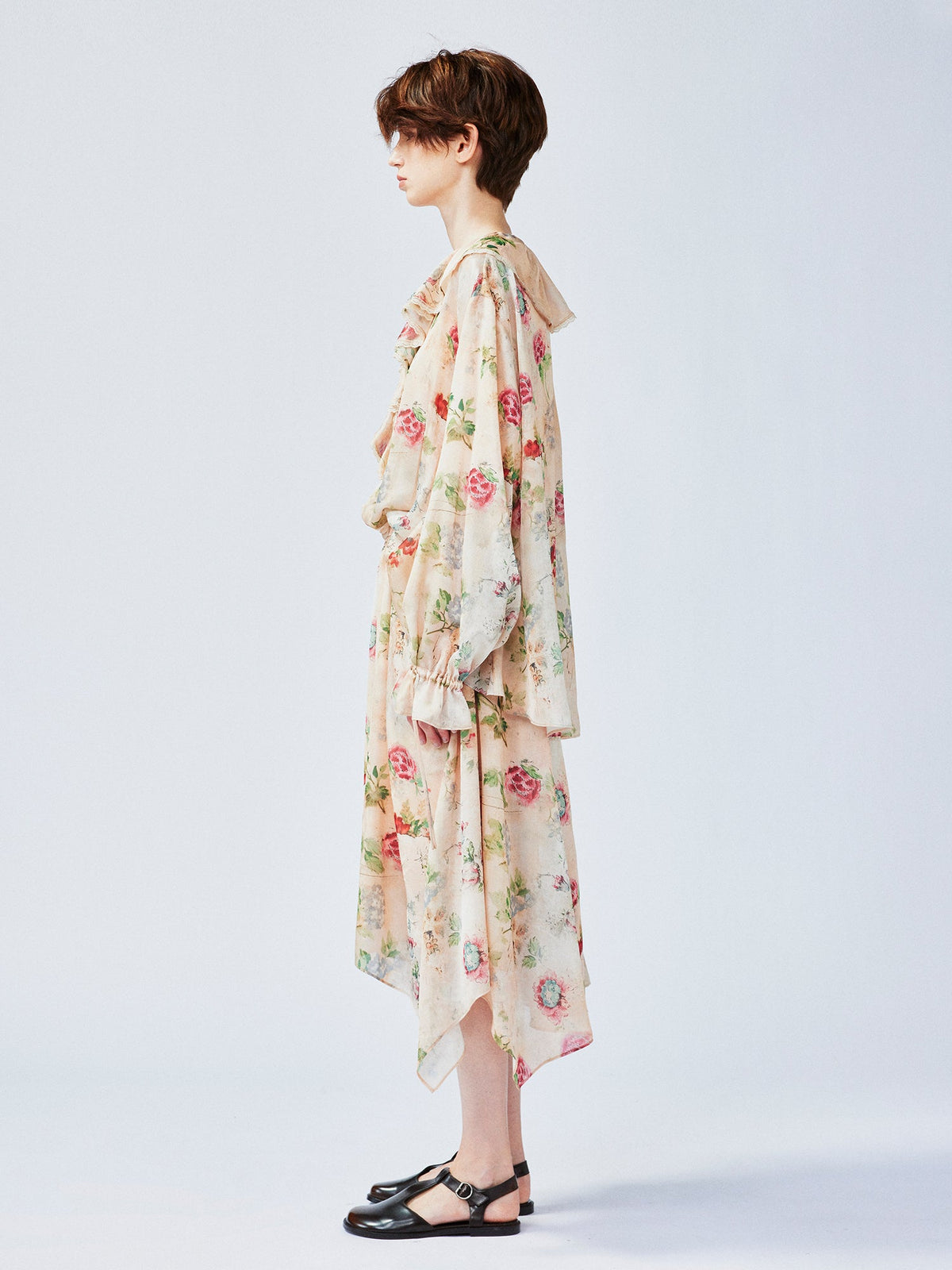 A dress that mimics a top tucked into a skirt