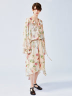 A dress that mimics a top tucked into a skirt