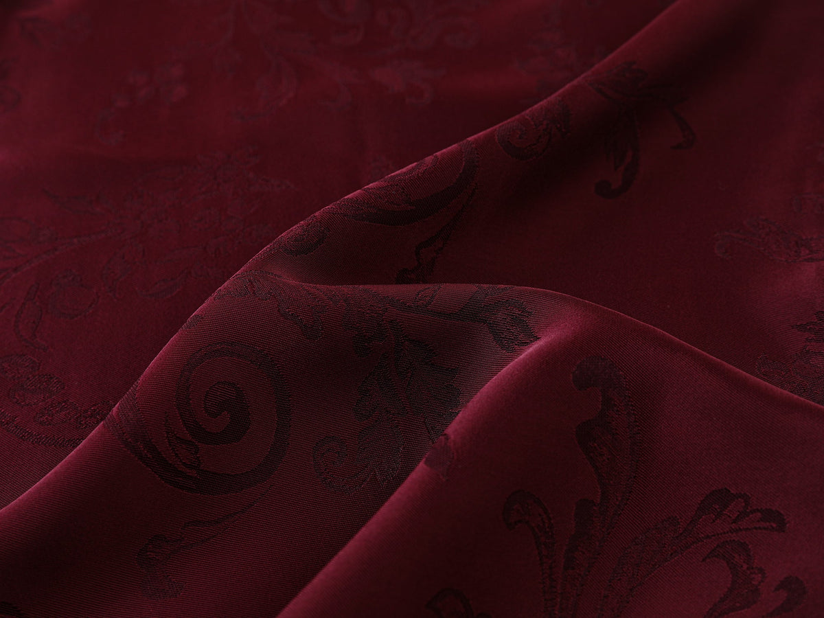 Satin jacquard sports pants