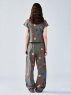Painterly polka dot T-shirt
