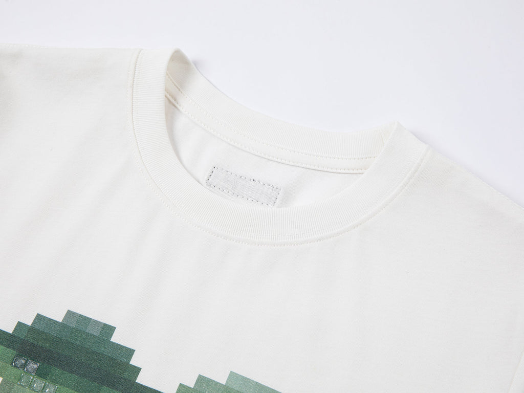 Pixelated cherry T-shirt