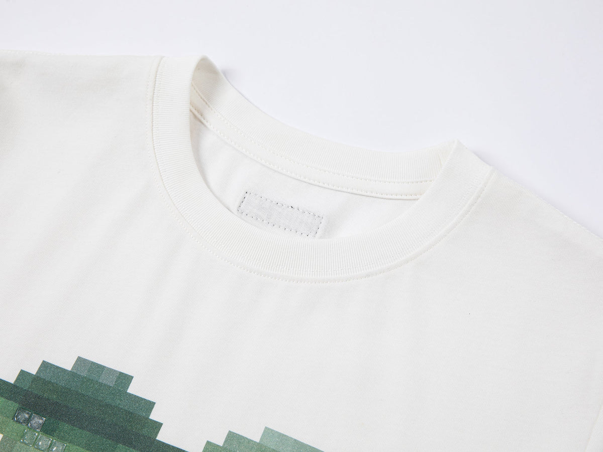 Pixelated cherry T-shirt