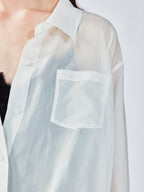 Layered lace camisole shirt