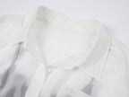 Layered lace camisole shirt