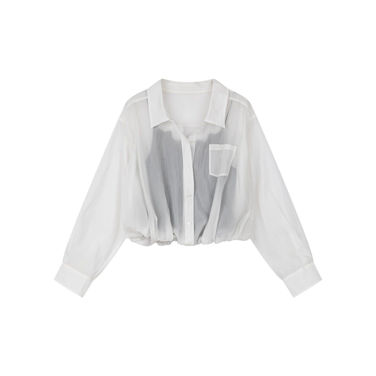 Layered lace camisole shirt