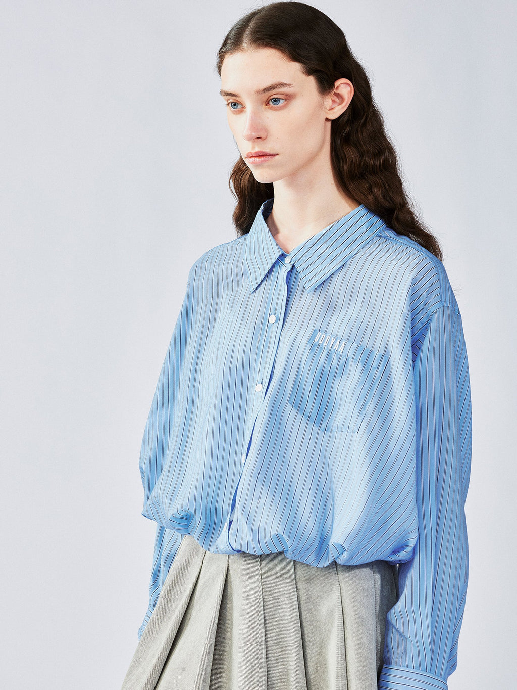 Layered lace camisole shirt