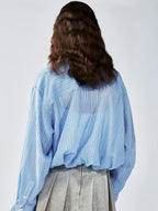 Layered lace camisole shirt