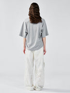 Vintage t-shirt with lifted hem