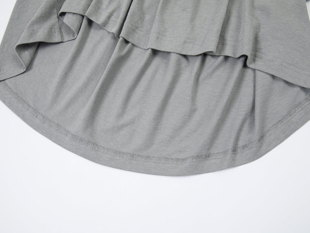 Vintage t-shirt with lifted hem