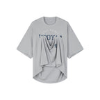 Vintage t-shirt with lifted hem