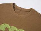 Faux-layered shirt t-shirt