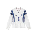Remake jersey with ruffle hem