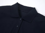 Gathered polo dress